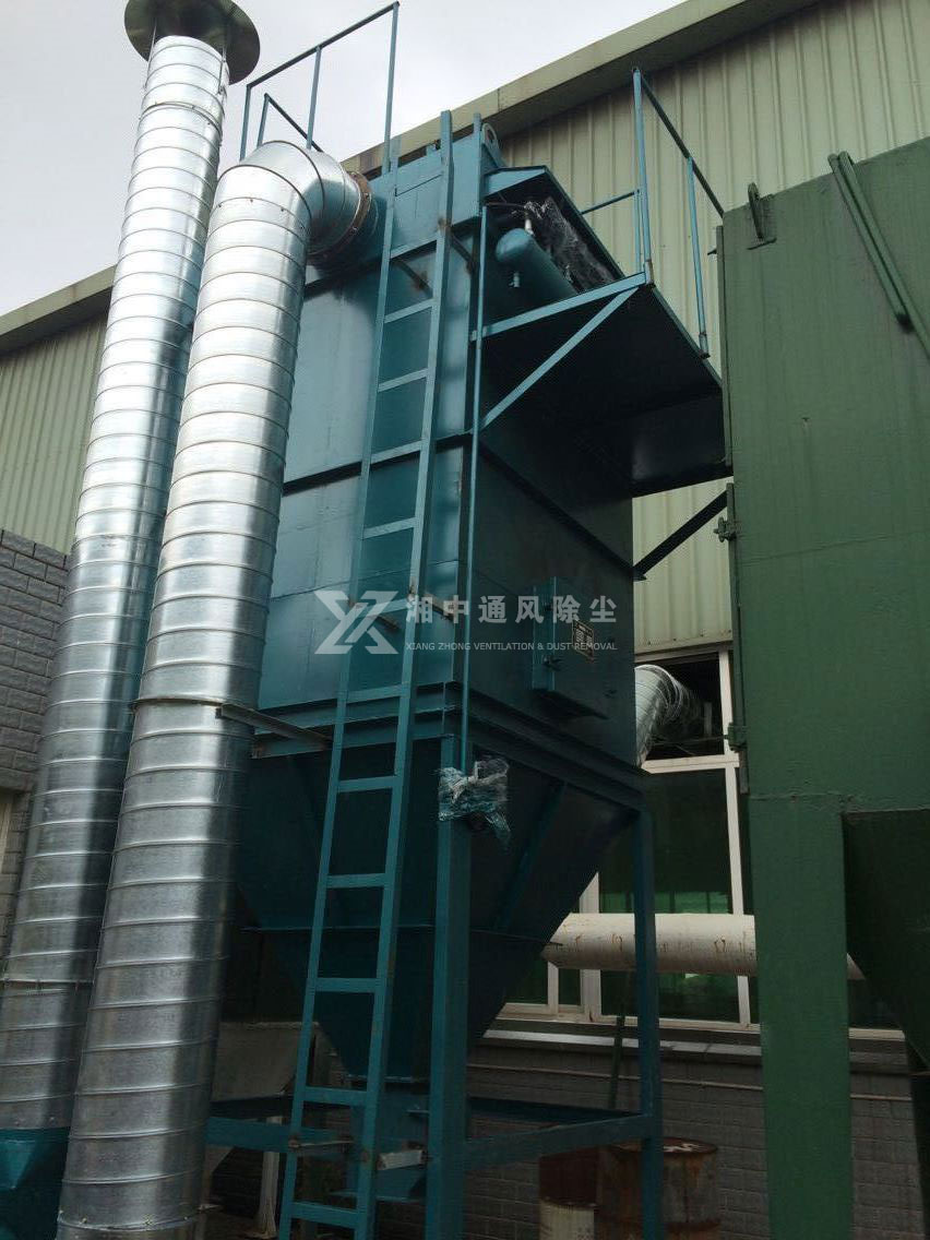 株洲湘瓷科藝陶瓷粉塵收集與處理現場(chǎng)